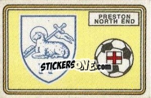 Sticker Badge (Preston North End) - UK Football 1978-1979 - Panini