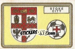 Figurina Badge (Stoke City) - UK Football 1978-1979 - Panini