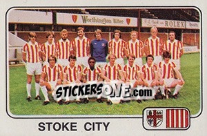 Sticker Team Photo (Stoke City) - UK Football 1978-1979 n. 418 - Panini