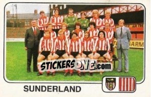 Sticker Team Photo (Sunderland) - UK Football 1978-1979 - Panini
