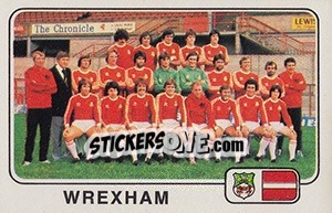 Figurina Team Photo (Wrexham) - UK Football 1978-1979 - Panini