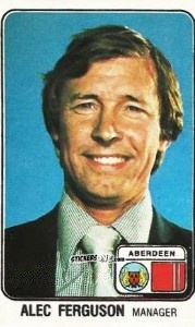 Sticker Alex Ferguson - UK Football 1978-1979 - Panini