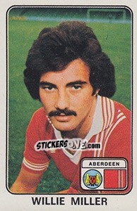 Sticker Willie Miller - UK Football 1978-1979 - Panini