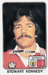 Cromo Stewart Kennedy - UK Football 1978-1979 - Panini