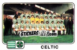 Sticker Team Photo - UK Football 1978-1979 - Panini