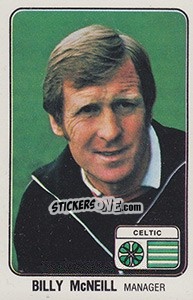Cromo Billy McNeill - UK Football 1978-1979 - Panini
