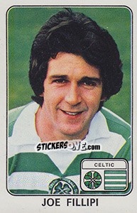 Sticker Joe Fillipi - UK Football 1978-1979 - Panini