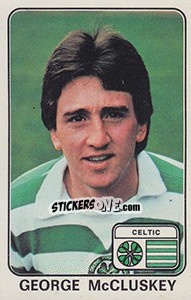 Sticker George McCluskey - UK Football 1978-1979 - Panini
