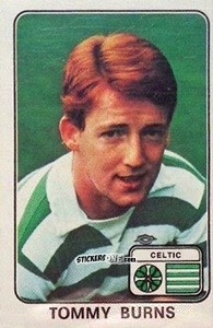 Sticker Tommy Burns - UK Football 1978-1979 n. 455 - Panini