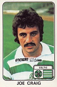 Sticker Joe Craig - UK Football 1978-1979 - Panini