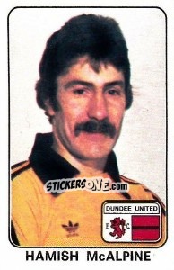 Sticker Hamish McAlpine - UK Football 1978-1979 - Panini