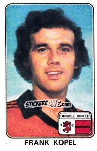 Sticker Frank Kopel - UK Football 1978-1979 - Panini