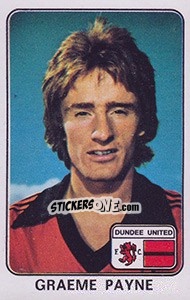 Cromo Graeme Payne - UK Football 1978-1979 - Panini