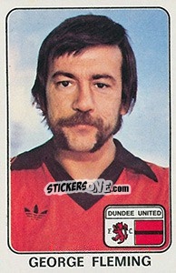 Cromo George Fleming - UK Football 1978-1979 - Panini