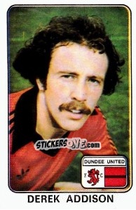 Figurina Derek Addison - UK Football 1978-1979 - Panini