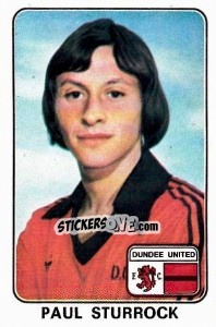 Figurina Paul Sturrock - UK Football 1978-1979 - Panini