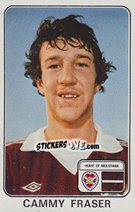 Sticker Cammy Fraser - UK Football 1978-1979 - Panini