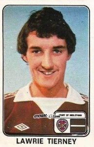 Sticker Lawrie Tierney - UK Football 1978-1979 - Panini