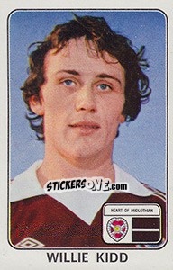 Sticker Willie Kidd - UK Football 1978-1979 - Panini