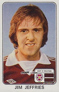 Sticker Jim Jeffries - UK Football 1978-1979 - Panini