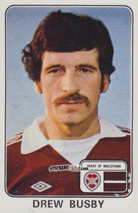 Sticker Drew Busby - UK Football 1978-1979 n. 487 - Panini