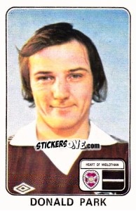 Cromo Donald Park - UK Football 1978-1979 n. 489 - Panini