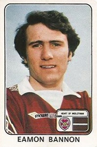 Sticker Eamon Bannon - UK Football 1978-1979 n. 491 - Panini