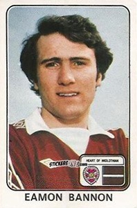 Figurina Eamon Bannon - UK Football 1978-1979 - Panini