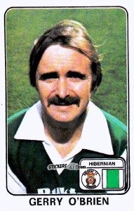 Sticker Gerry O'Brien - UK Football 1978-1979 - Panini