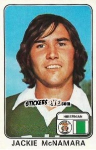 Sticker Jackie McNamara - UK Football 1978-1979 - Panini
