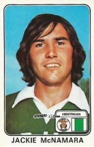 Sticker Jackie McNamara - UK Football 1978-1979 - Panini