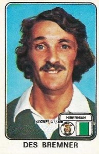 Sticker Des Bremner - UK Football 1978-1979 - Panini