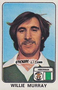 Sticker Willie Murray - UK Football 1978-1979 - Panini