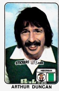 Sticker Arthur Duncan - UK Football 1978-1979 - Panini