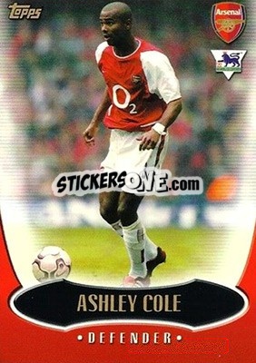 Sticker Ashley Cole - Premier Gold 2002-2003 - Topps