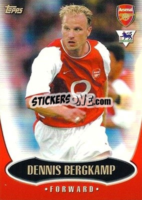 Sticker Dennis Bergkamp - Premier Gold 2002-2003 - Topps