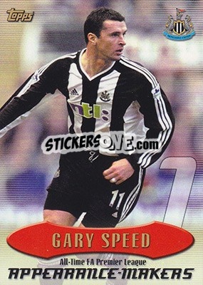 Sticker Gary Speed - Premier Gold 2002-2003 n. AT1 - Topps
