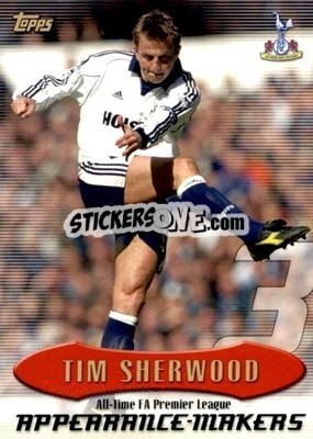 Sticker Tim Sherwood - Premier Gold 2002-2003 n. AT3 - Topps