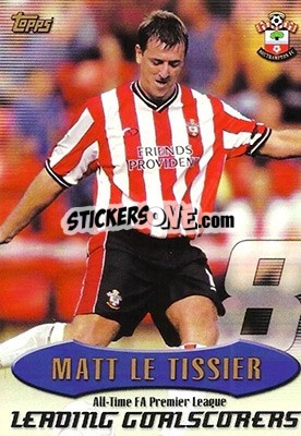 Sticker Matthew Le Tissier - Premier Gold 2002-2003 n. AT13 - Topps