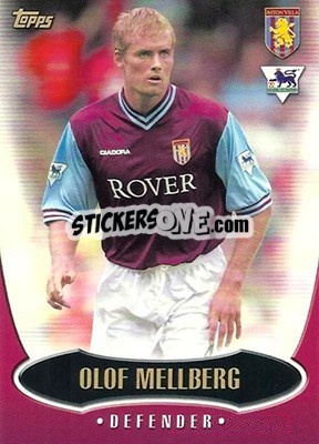 Sticker Olof Mellberg - Premier Gold 2002-2003 n. AV1 - Topps