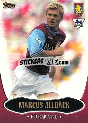 Sticker Marcus Allback - Premier Gold 2002-2003 n. AV2 - Topps