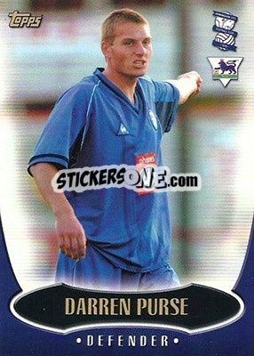 Sticker Darren Purse - Premier Gold 2002-2003 n. B1 - Topps