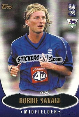 Figurina Robbie Savage - Premier Gold 2002-2003 - Topps