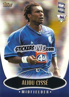 Sticker Aliou Cisse - Premier Gold 2002-2003 n. B3 - Topps