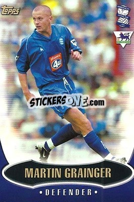 Cromo Martin Grainger - Premier Gold 2002-2003 n. B4 - Topps