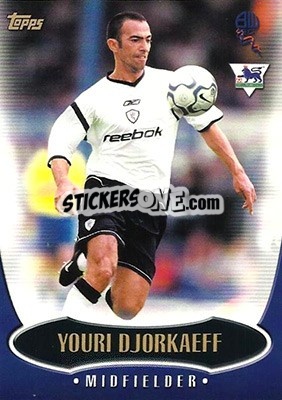 Figurina Youri Djorkaeff - Premier Gold 2002-2003 - Topps