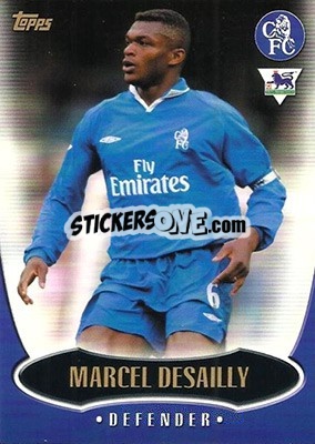 Sticker Marcel Desailly - Premier Gold 2002-2003 n. C3 - Topps