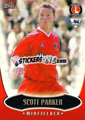 Sticker Scott Parker - Premier Gold 2002-2003 n. CA1 - Topps