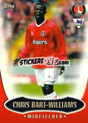 Sticker Chris Bart-Williams - Premier Gold 2002-2003 n. CA3 - Topps