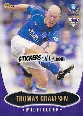 Figurina Thomas Gravesen - Premier Gold 2002-2003 n. E2 - Topps